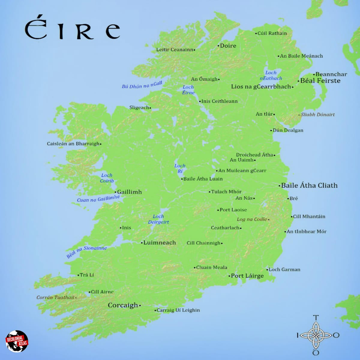 harta irlanda