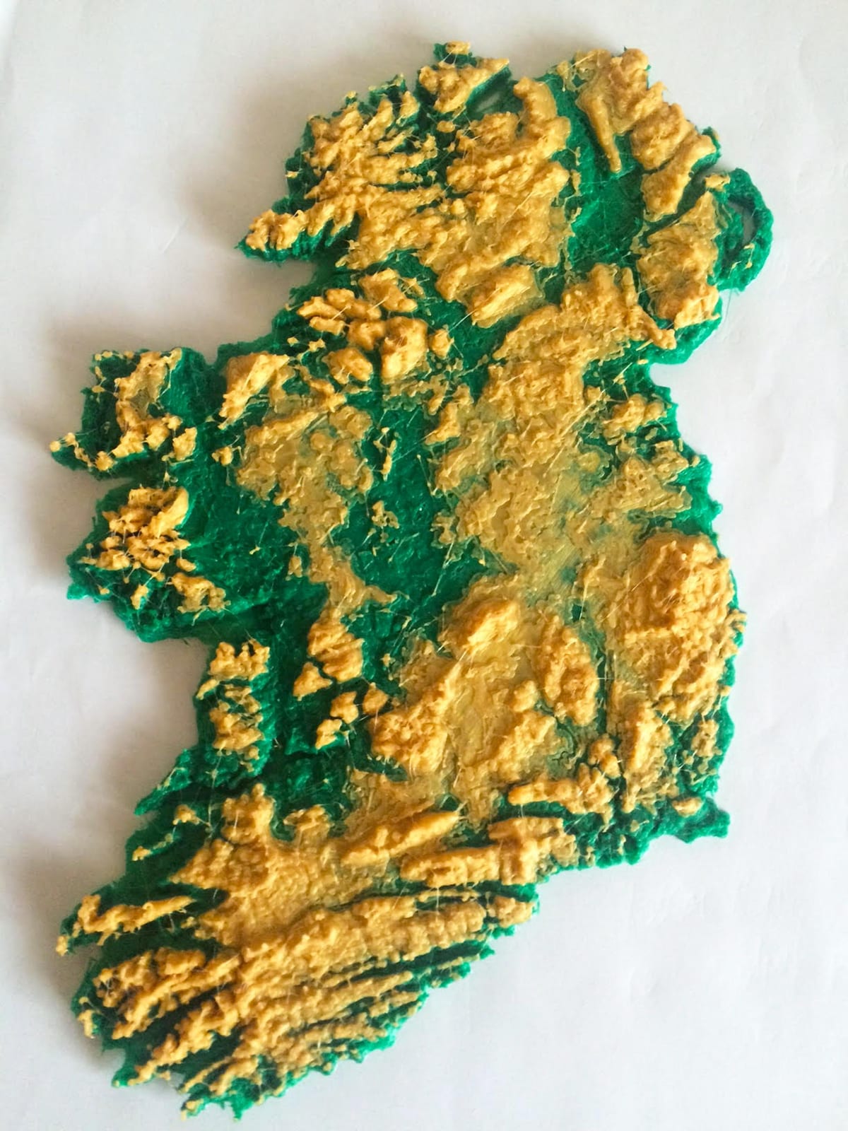 harta de harta 3d din irlanda