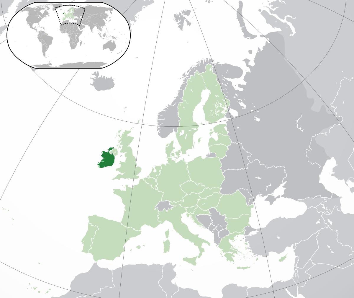 irlanda harta la harta lumii