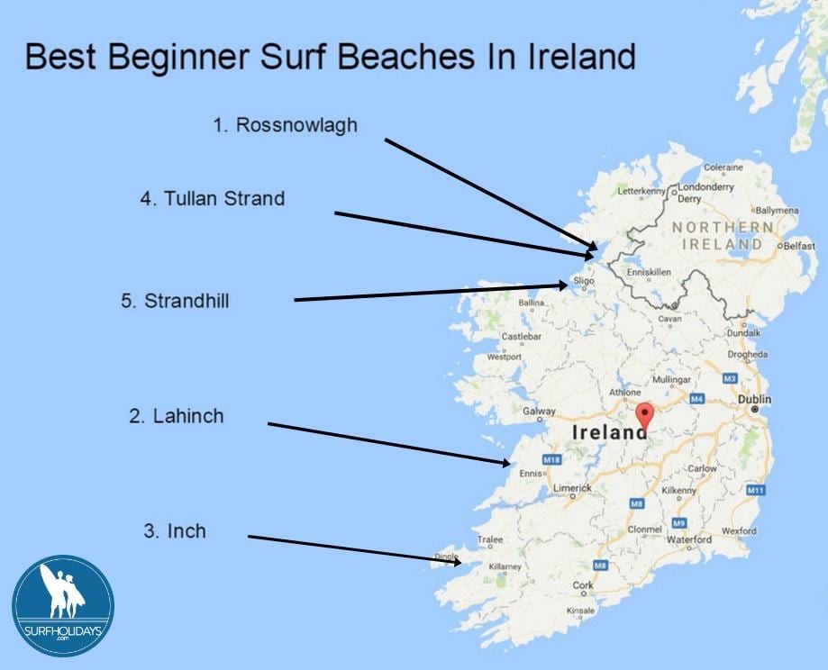 harta de navigare în irlanda