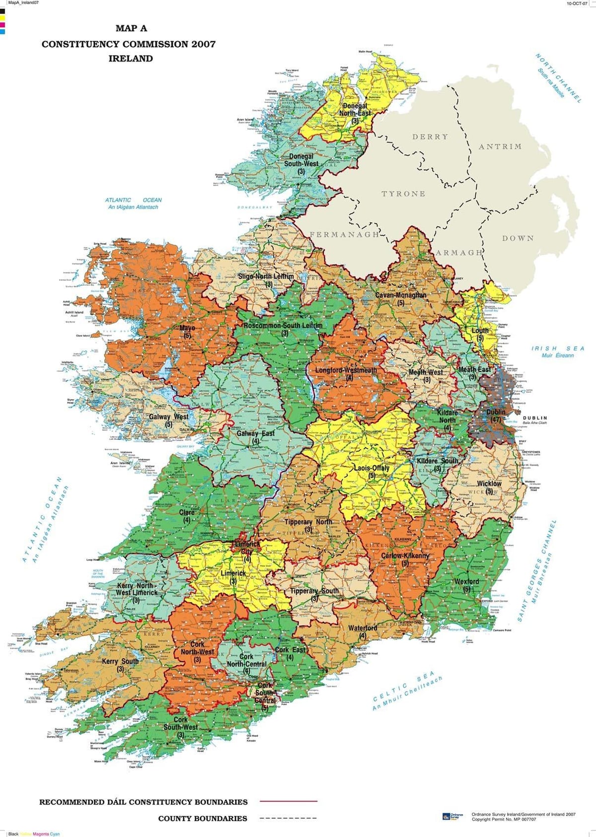 harta de ordnance survey irlanda de vizualizare a hărților