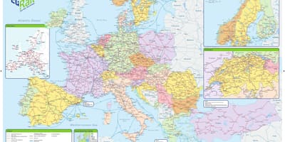 Harta eurail irlanda