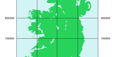 Harta coordonatele irlanda