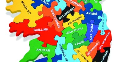 Harta de harta de irlanda ca gaeilge