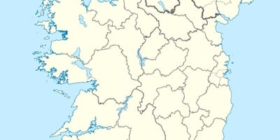 Harta insulele din irlanda