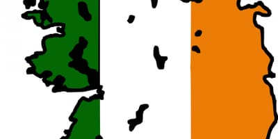Harta flag irlanda