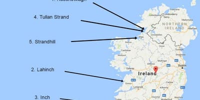 Harta de navigare în irlanda