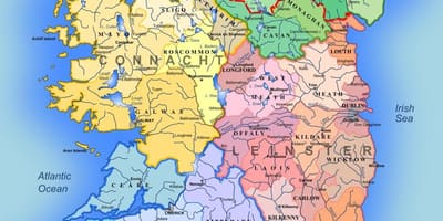 Harta raurilor din irlanda hartă pentru copii