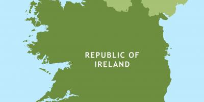 Harta rutieră a republicii irlanda